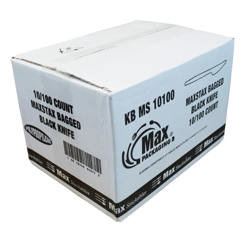 Knife PP Black Extra Heavy 1000/Case