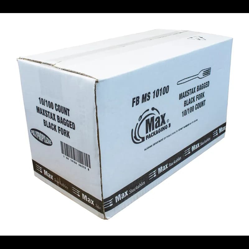 Fork PP Black Extra Heavy 1000/Case