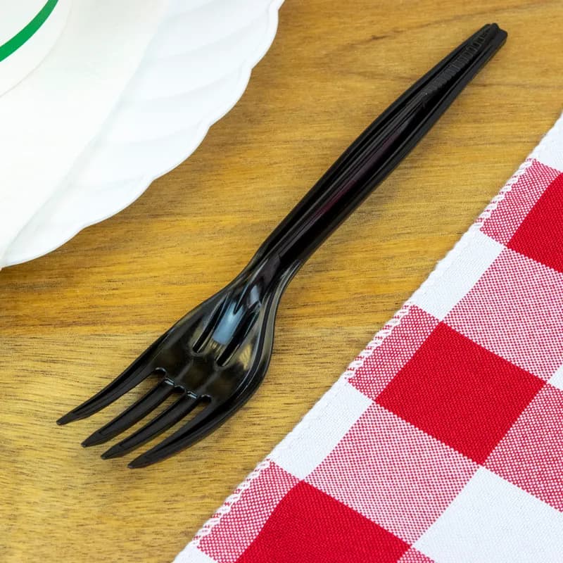 Fork PP Black Extra Heavy 1000/Case