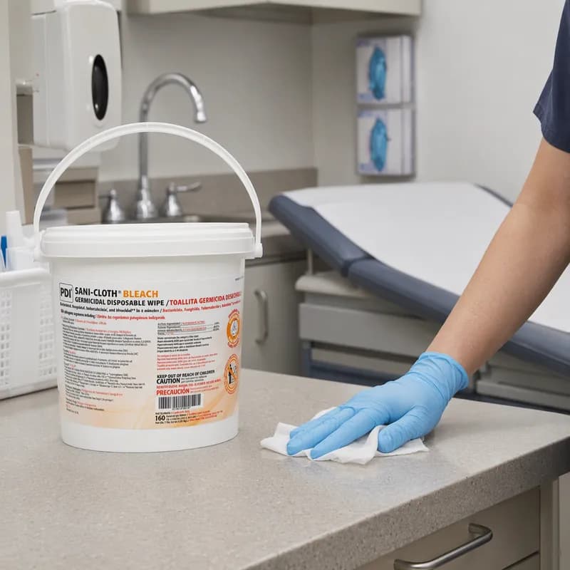 Sani-Cloth® Cleaning Wipe Germicidal Bleach 2/Case