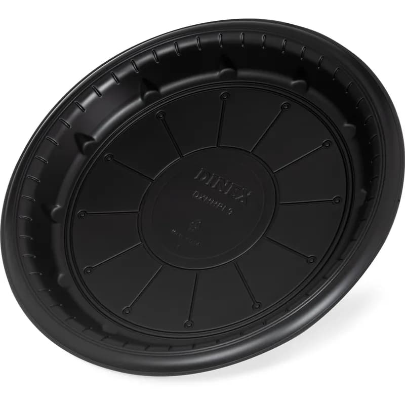 Plate 9 IN PP Black Round 500/Case