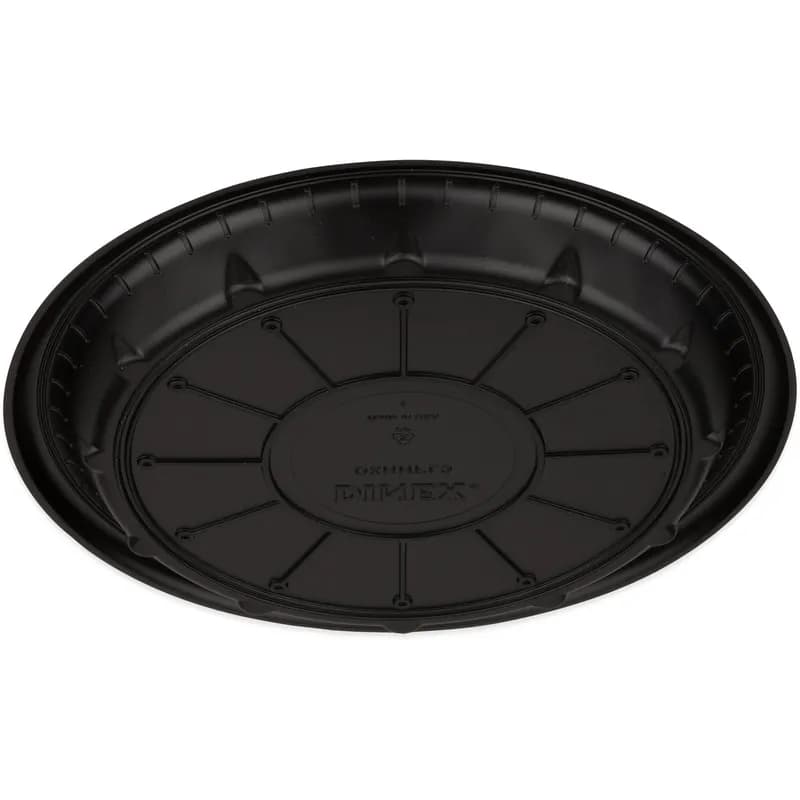 Plate 9 IN PP Black Round 500/Case