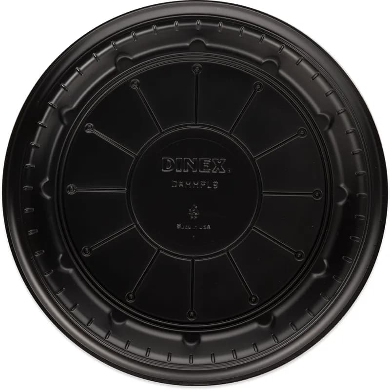 Plate 9 IN PP Black Round 500/Case