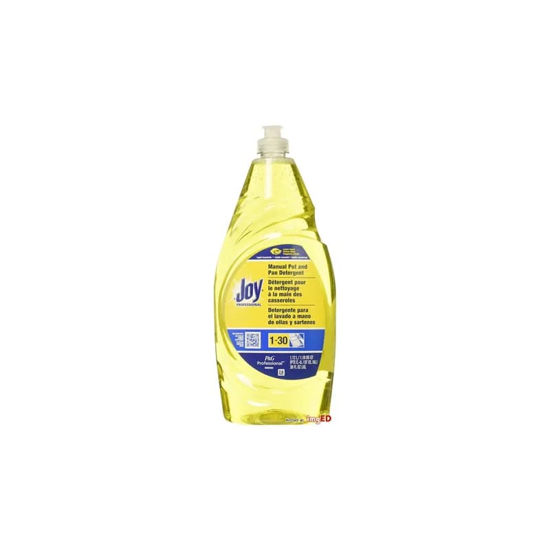 Joy® Lemon Manual Pot & Pan Detergent 38 FLOZ Liquid 8/Case