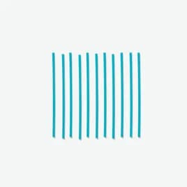 phade® Stirrer 0.115X5 IN PHA Teal Unwrapped 1000 Count/Pack 6 Packs/Case 6000 Count/Case