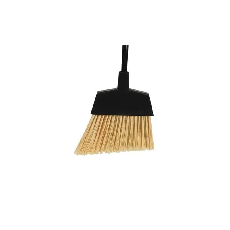 MaxiClean® Broom Large (LG) 48IN Black Natural Steel PET With 12IN Head Angled Flagged 1/Each