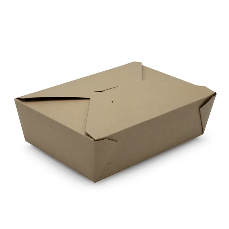 Victoria Bay #3 Take-Out Box Fold-Top 7.7X5.4X2.5 IN Paper Kraft 200/Case