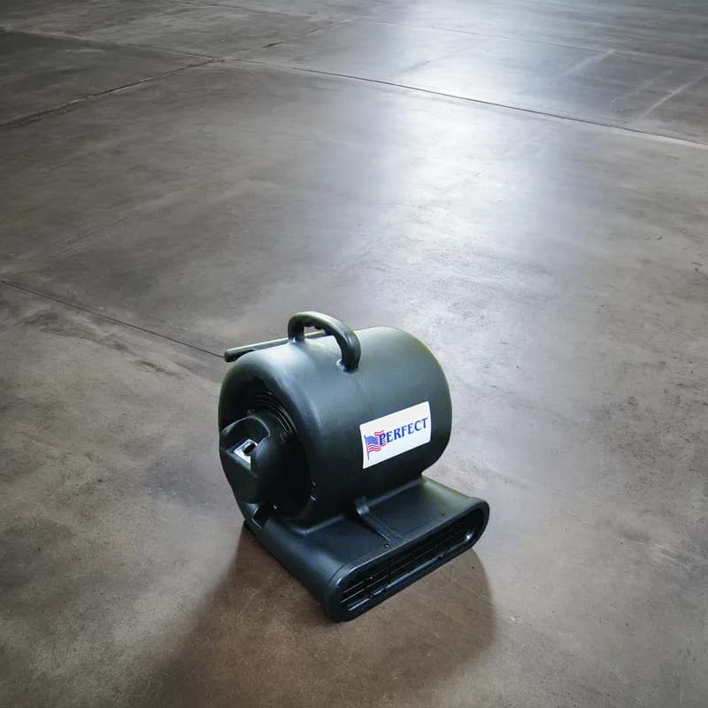 TC 2500 Air Mover Floor Fan .75 HP 3 Speed Settings Stackable 1/Each