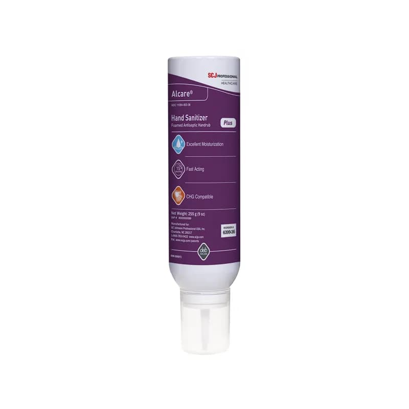 Alcare Plus® Handrub Foaming Mousse 9 OZ Perfume-Free Antiseptic 24/Case