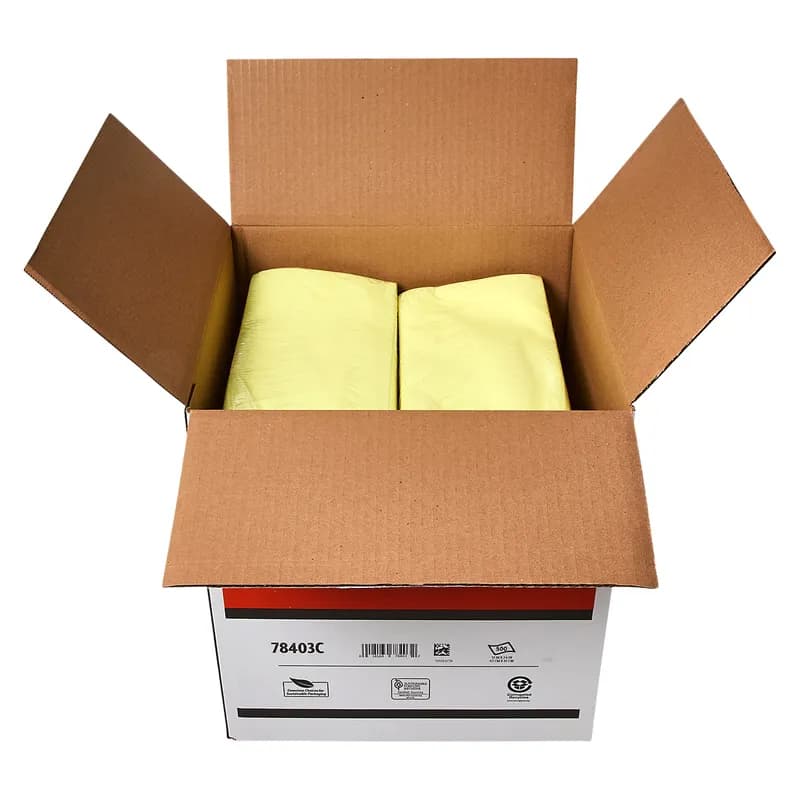 Dust Cloth 24X16 IN Yellow Treated Stretchable 50 Count/Pack 10 Packs/Case