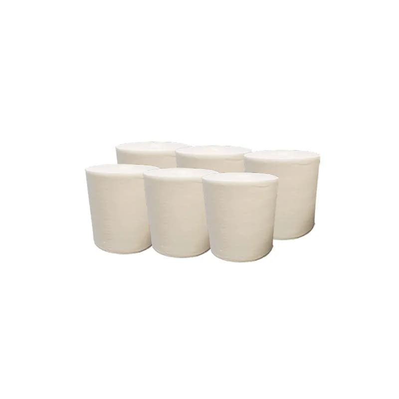 Wiper 6.8X6 IN Sanitizing Dry Roll 300 Count/Roll 6 Rolls/Case