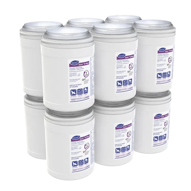 Oxivir® Tb Cherry Almond One-Step Disinfectant Wipe Accelerated Hydrogen Peroxide (AHP®) 160 Count/Pack 12 Packs/Case