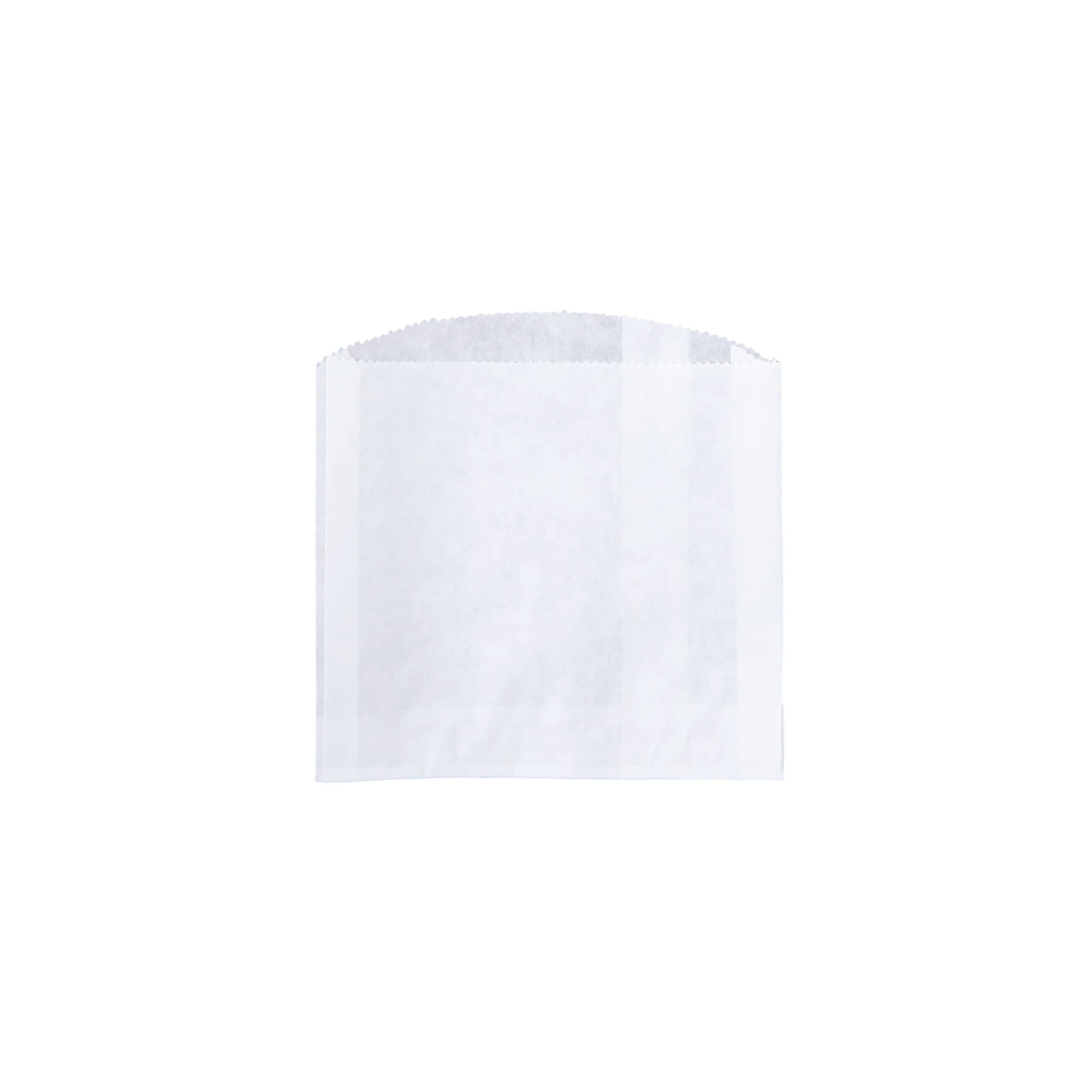 Bagcraft® French Fry Bag 4.5X1X5+1 IN Wax Coated Paper White Unprinted 2000/Case