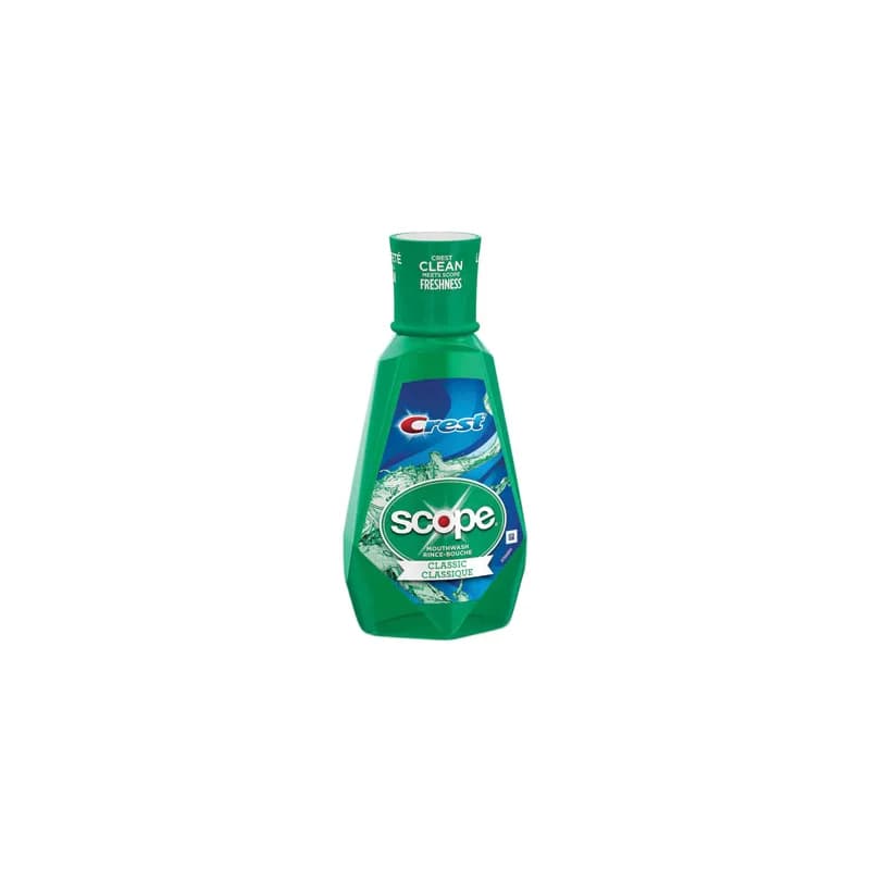 Scope® Mouthwash 1.2 FLOZ Mint Green 180/Case