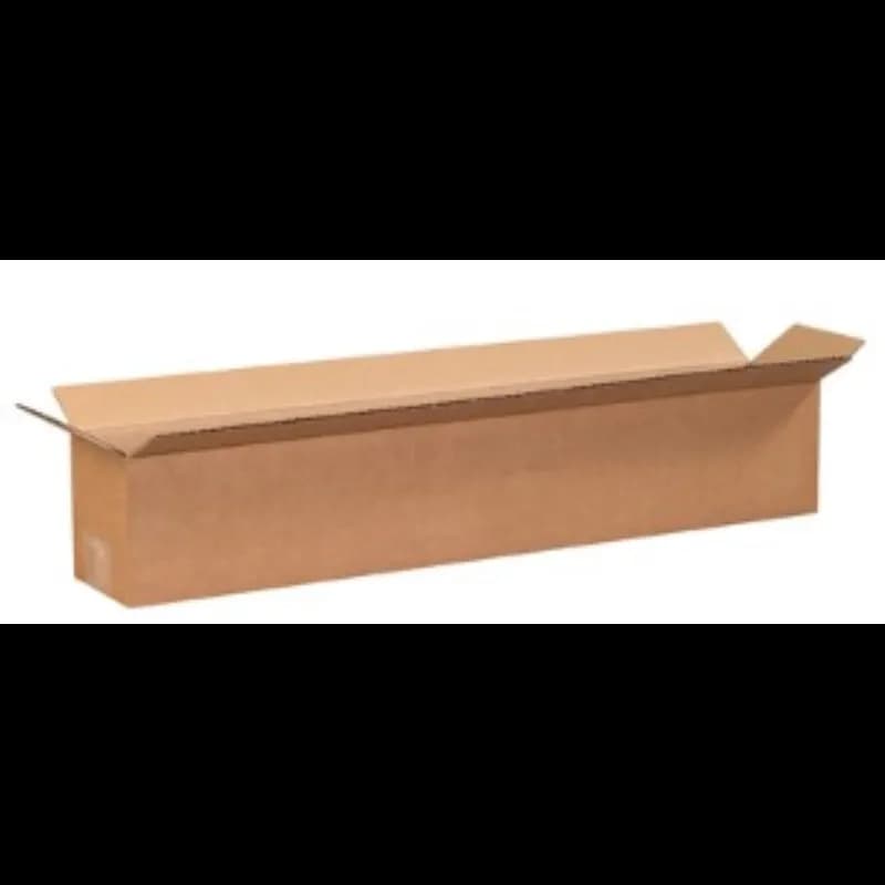 Regular Slotted Container (RSC) 24X4X4 IN Kraft Corrugated Cardboard 32ECT 1/Each