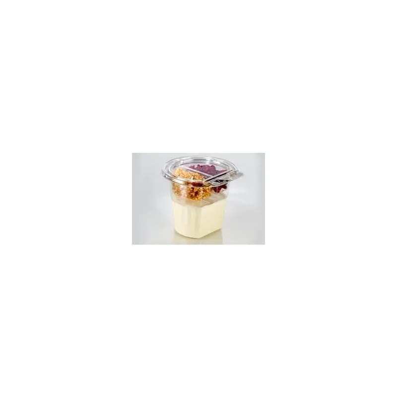 Fresh N' Sealed® Take-Out Container Insert 4 OZ 4X3X1 IN PET Clear Round 1440/Case