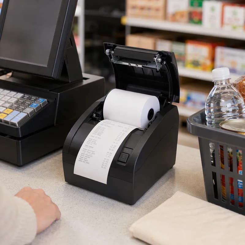 Cash Register Receipt Roll 273MM X80FT Thermal Paper 50/Case