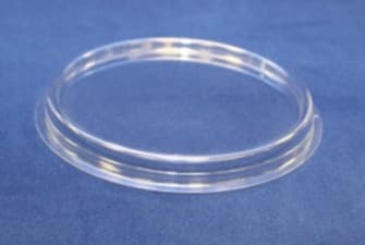 Lid Flat PET Clear Round For Container 500/Case