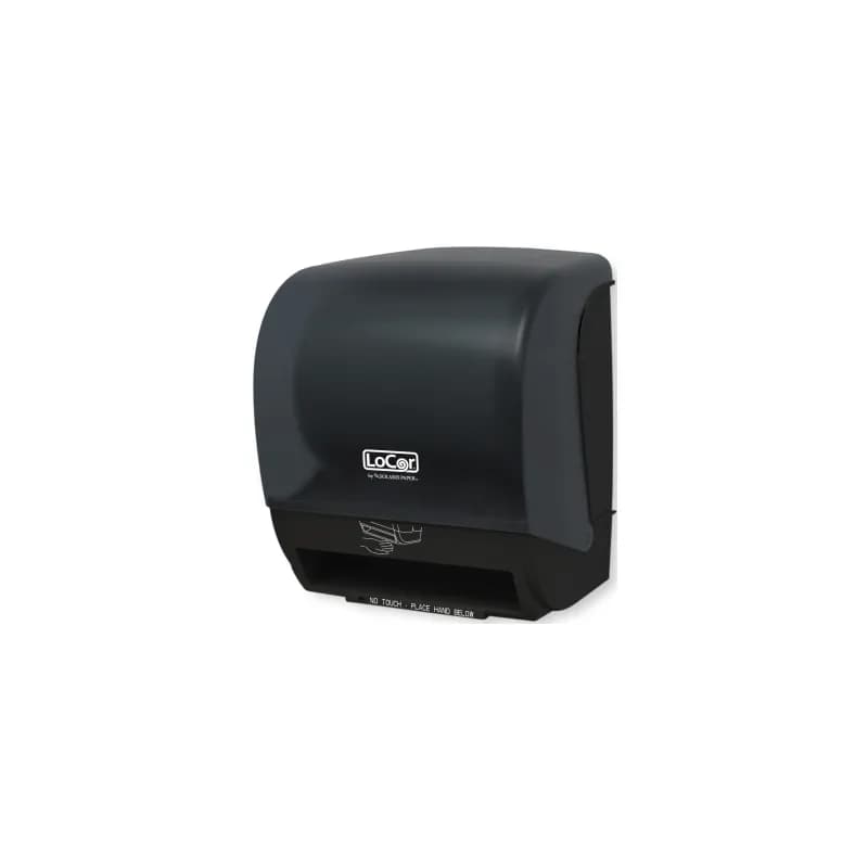 LoCor® Paper Towel Dispenser 13.125X11.5X8.5 IN Black Electronic For Small Spaces 1/Each