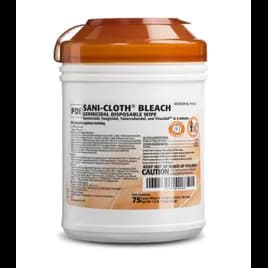 Sani-Cloth® Cleaning Wipe Extra Large (XL) Bleach 6/Case