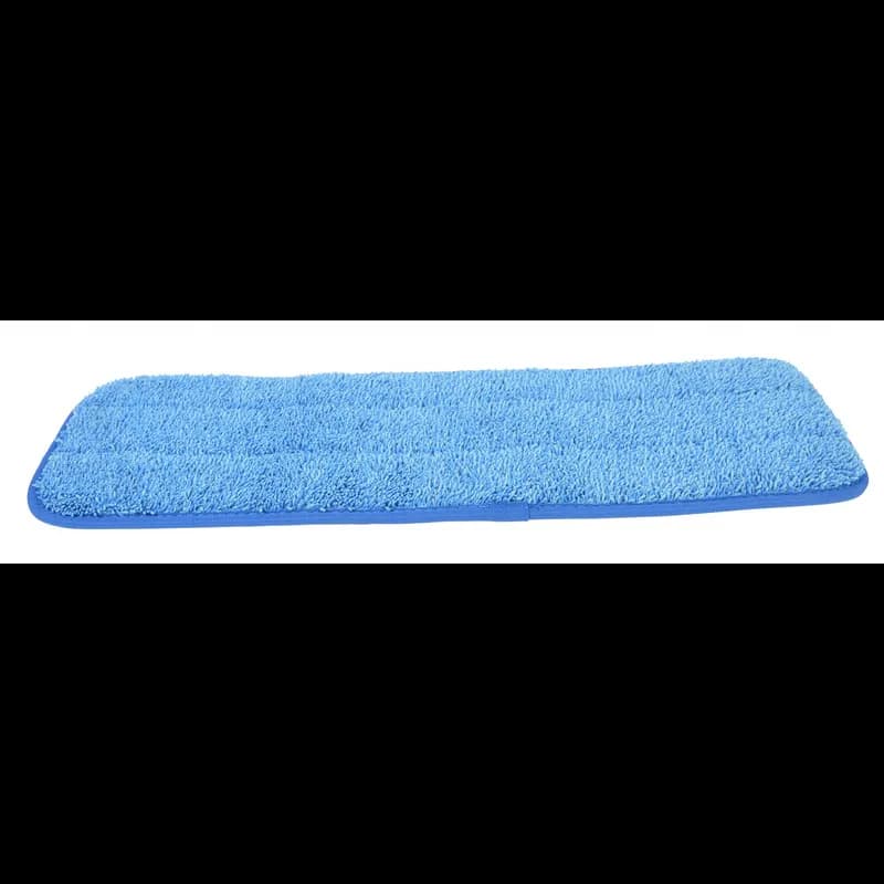 JaniFiber Mop Head Blue Microfiber Flat 1/Each