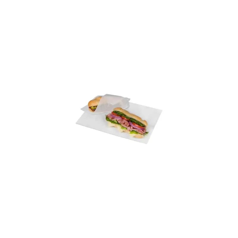 Bagcraft® Deli Sheet 15X10.75 IN Dry Wax Paper Heavy Interfold 500 Sheets/Pack 12 Packs/Case 6000 Sheets/Case