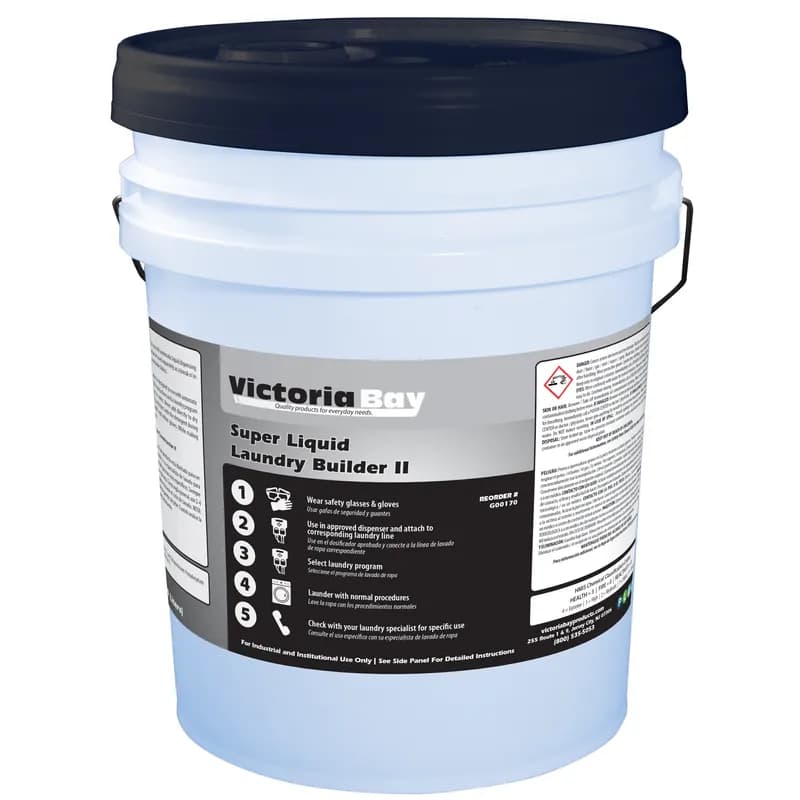 Victoria Bay Super Liquid Laundry Builder II 5 GAL 1/Pail