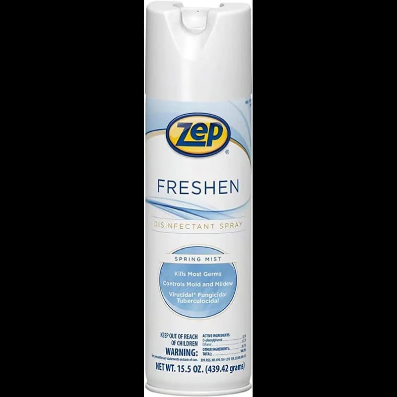 Freshen Spring Mist Surface Disinfectant 15.5 FLOZ Multi Surface Aerosol Germicidal 12/Case