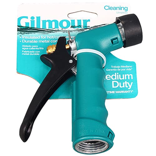 Impact® Water Nozzle Green Black Brass Rubber Insulated Rust Proof 1/Each