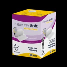 Heavenly Soft Household & Kitchen Folded Paper Towel 2PLY 210 Sheets/Pack 12 Packs/Case 2520 Sheets/Case