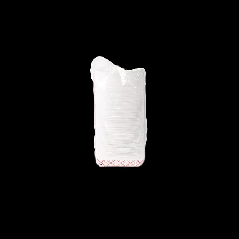 Hot Dog Food Tray 7X2.75X1.5 IN SBS Paperboard White Red Rectangle 1000/Case