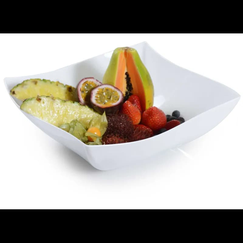 Wavetrends Salad Bowl 128 OZ PS White 25/Case