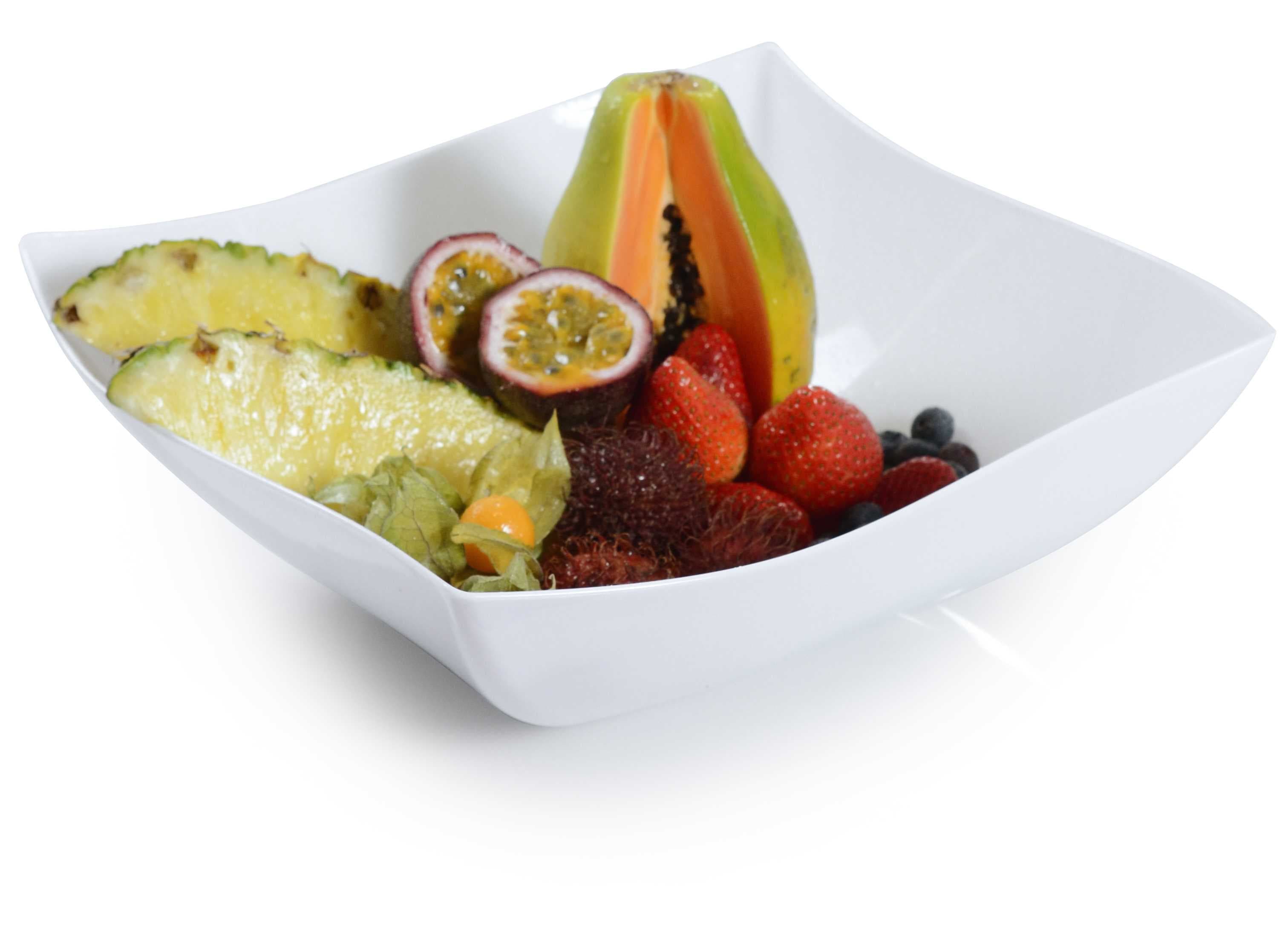 Wavetrends Salad Bowl 128 OZ PS White 25/Case