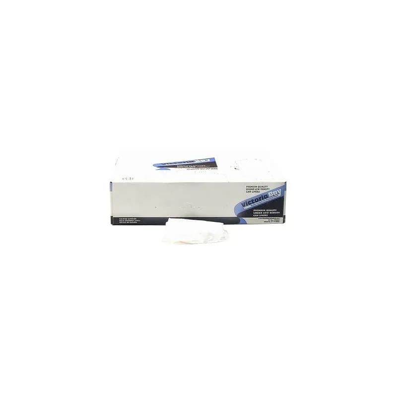 Victoria Bay Can Liner 24X23 IN Clear Plastic 0.35MIL 1000/Case