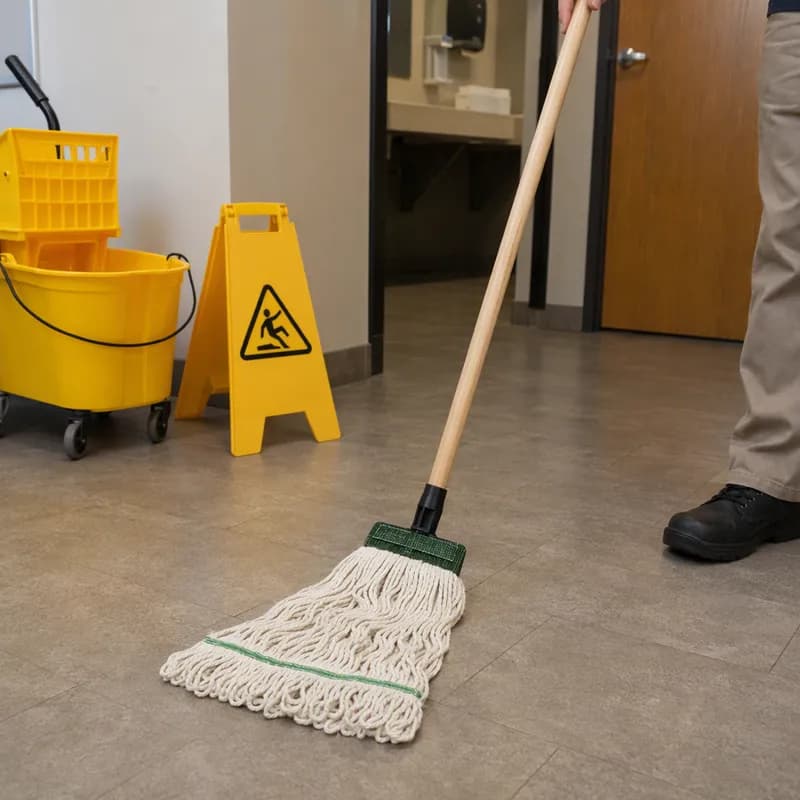 Mop Small (SM) White 1/Each