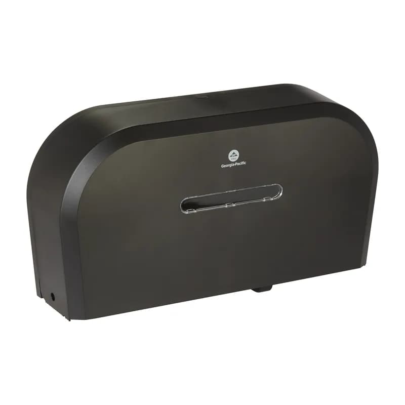 Georgia-Pacific Pro® Toilet Paper Dispenser Wall Mount 2-Roll Side-by-Side Jumbo Jr (JRT) High Capacity 1/Each