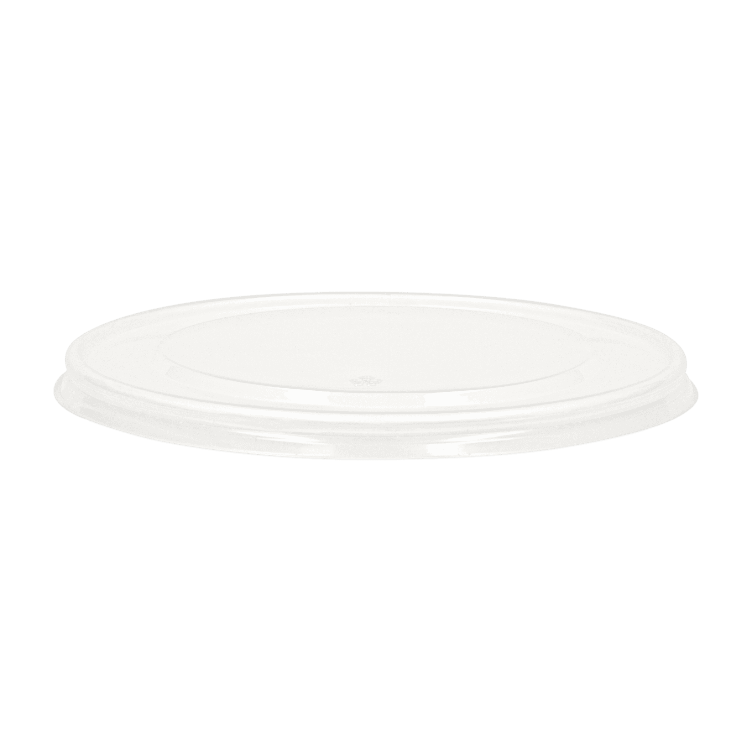 Lid Flat PP Clear For 54-85 OZ Bucket & Tub 360/Case