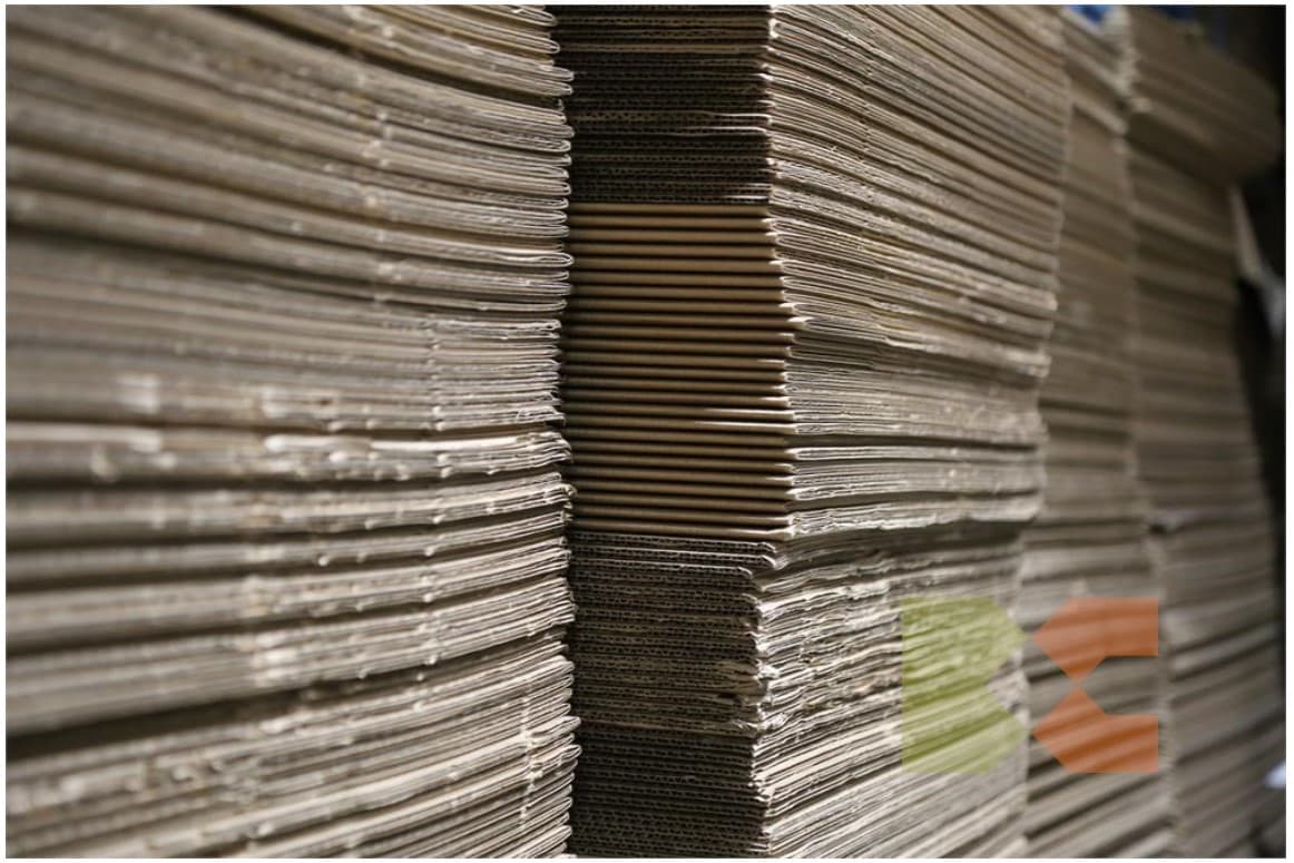 Sheet 48X40 IN Kraft Corrugated Cardboard 4000/Pallet
