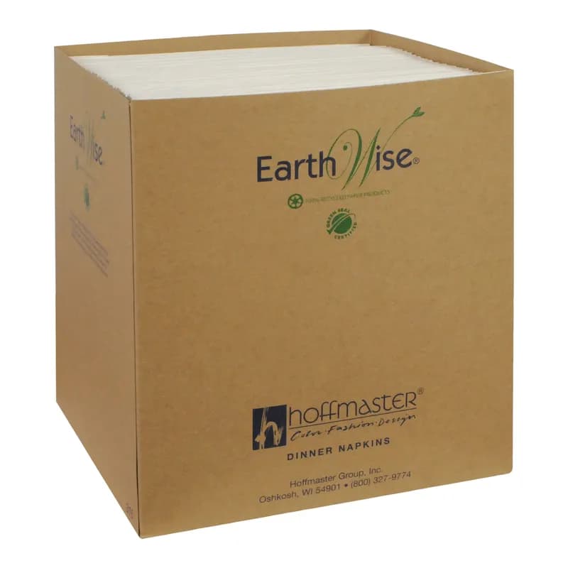 Earth Wise® Dinner Napkins 15X17 IN Paper 2PLY 1000/Case