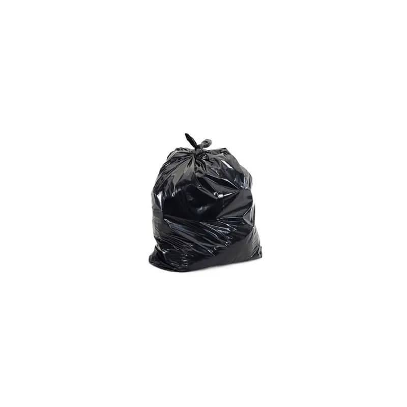 Revo Can Liner 38X58 IN 60 GAL Black LLDPE 1.15MIL 20 Count/Roll 5 Rolls/Case