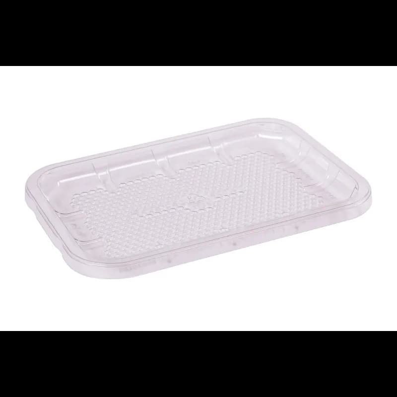 EZ-Tray 17S Meat Tray 8.25X4.75X0.52 IN APET Shallow Clear Rectangle Honeycomb 300/Case