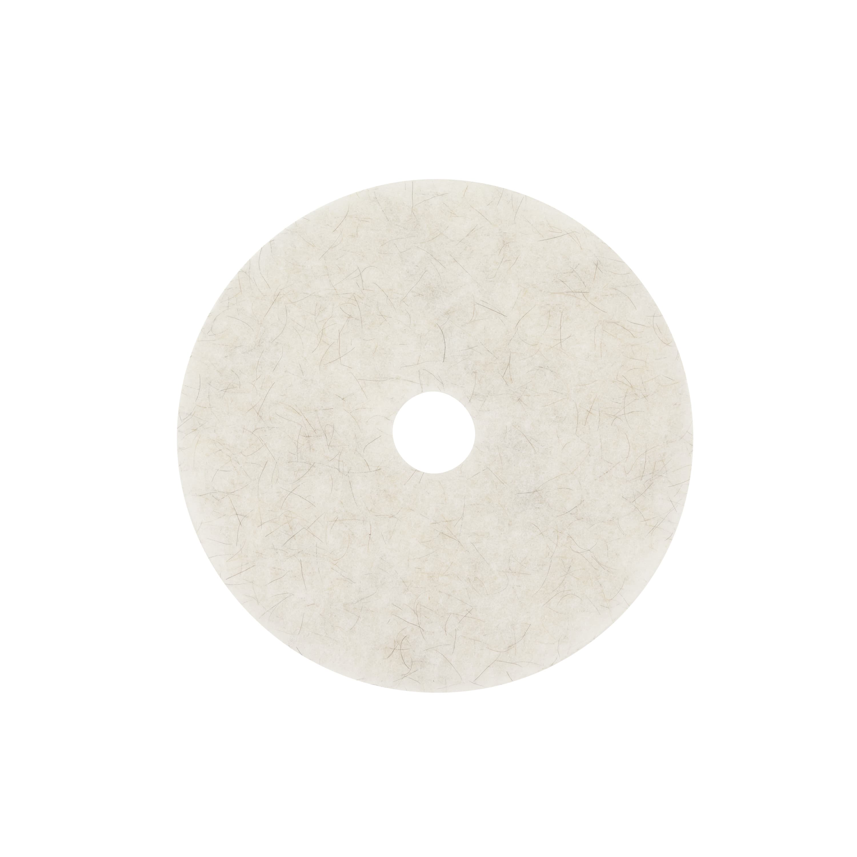 3M™ Scotch-Brite™ 3300 Burnishing Pad 20X1 IN White Non-Woven Polyester Fiber Natural Fiber 1500-3000 RPM 5/Case